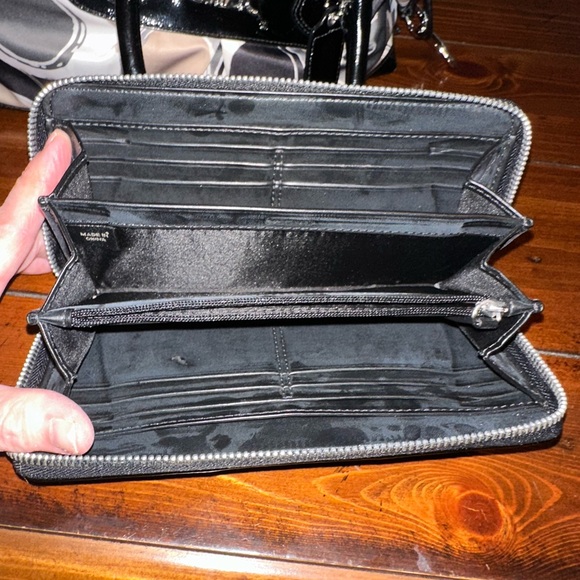 Coach Black and Tan Shoulder Bag and Wallet Set - Picture 4 of 5